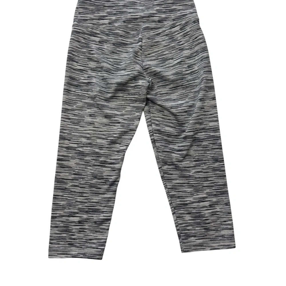 Justice Monochrome Striped Leggings Girls Size 8